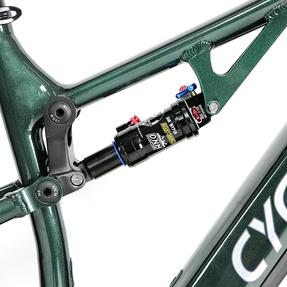 48V Mid Drive Carbon Fiber Thru-Axle Boost Frame Inner Cables Electric Bicycle EM6 Ebike