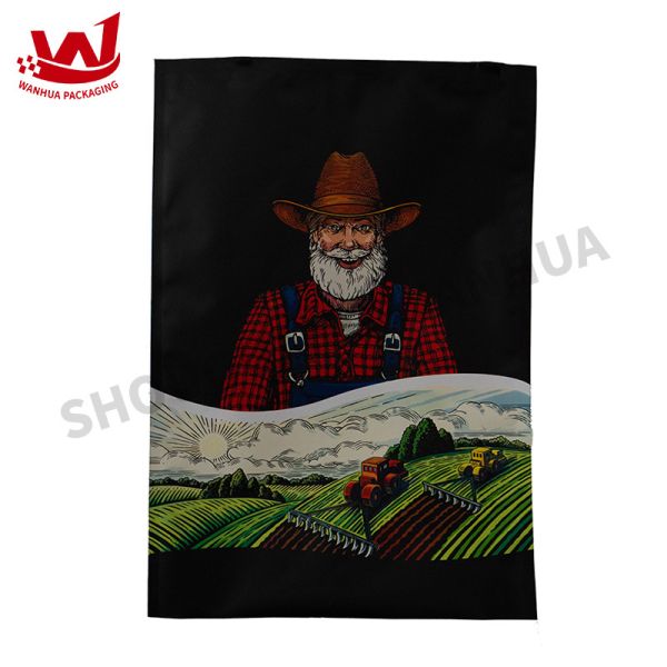 Durable PP Woven Sacks With Customized Printing And 25-50kgs Loading Weight For Agriculture