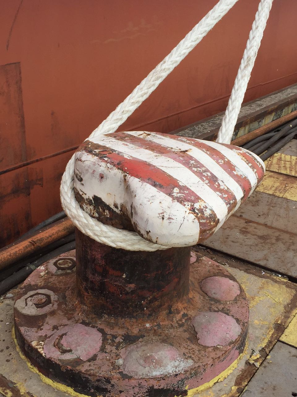 Customized Color PE Mooring Rope 8-Strand Marine-Combi-Rope for Oil and Gas Industry