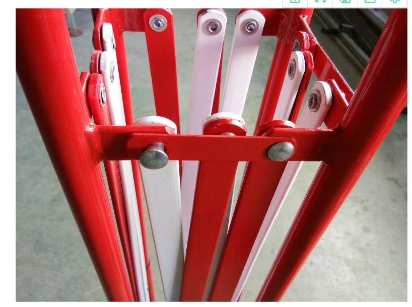 Construction Protecting Metal Fence Accessories Safety Expanding Barriers