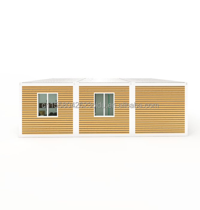 Galvanized Steel Bending 180g 40ft 20ft Foldable Container House with Prefabricated and Steel Frame