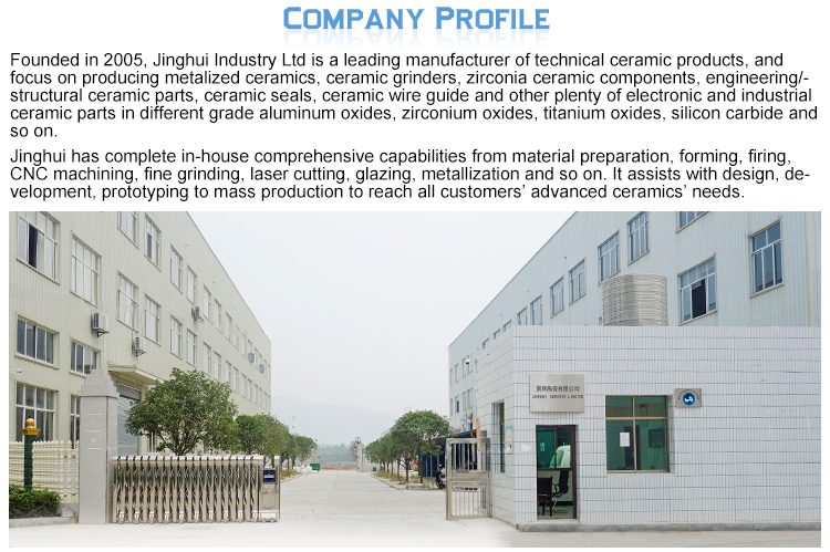 95% alumina Metallized ceramic insulator for vacuum interrupter