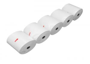 Buy cheap White color thermal paper 2 1 2 thermal paper rolls thermal credit card paper rolls product