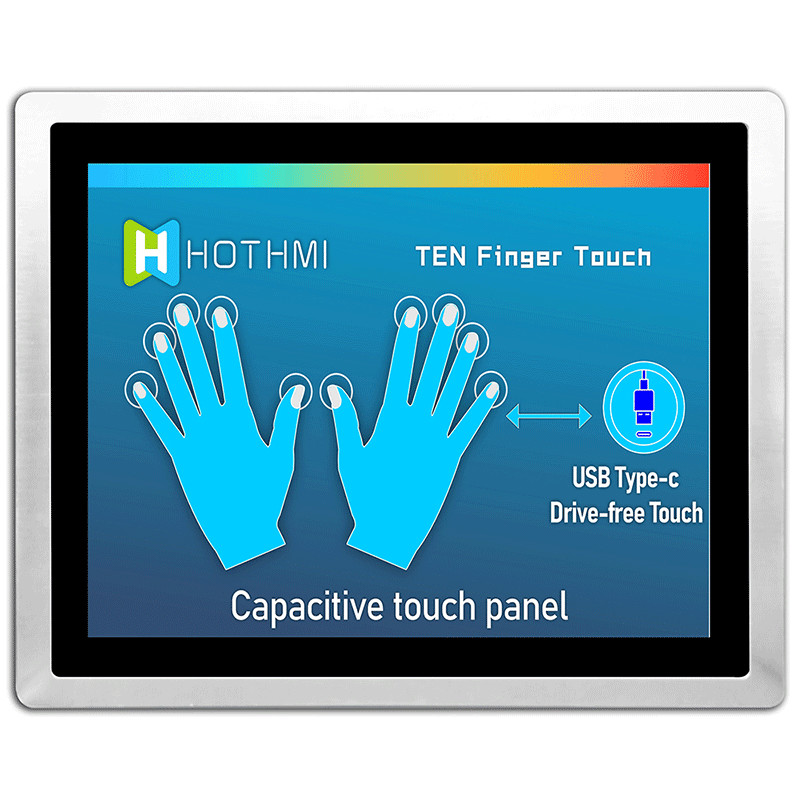15.0 Inch Pcap Monitor HI LCD Screen 1024x768 IPS TFT LCD Display Module