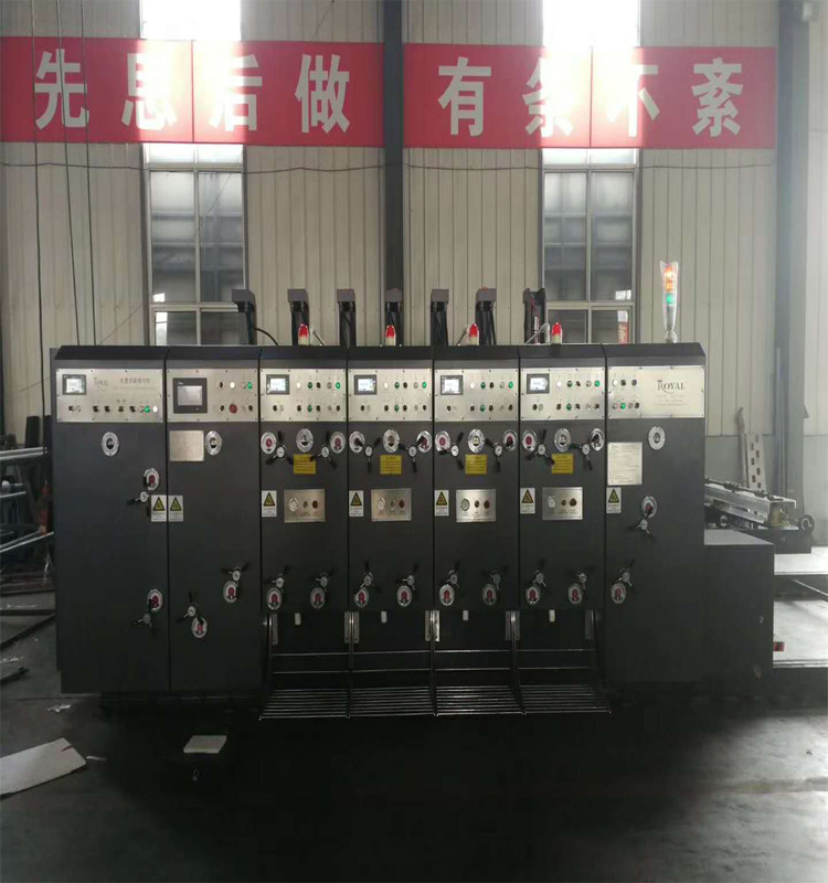 Factory EXW Price Cardboard Flexo Ink Printer Slotting Die-cutter Machine