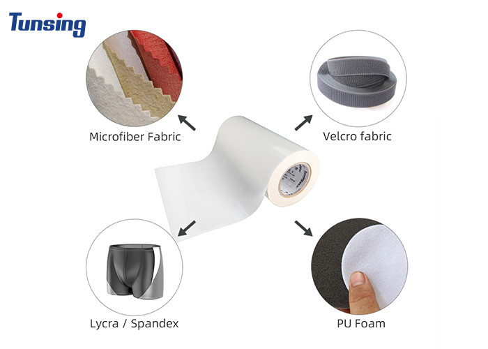 Powder puff bonding hot melt adhesive film 72A Polyurethane Hot Melt Adhesive Film