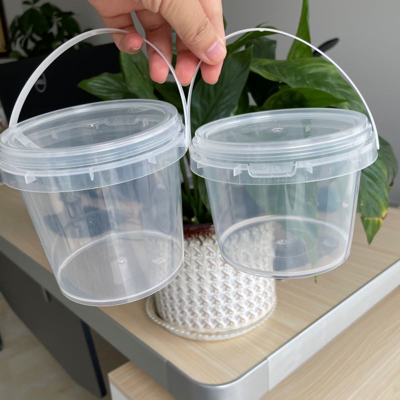 1.0MM-2.5mm Thickness Custom Food Bucket For Popcorn 32oz 46oz 64oz 85oz Free Sample