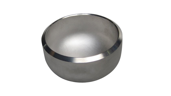 304 Stainless Steel Oval Tube Cap Sanitary Grade Internal and External Mirror Polished Welded Tube Cap Bright Stainless Steel