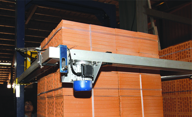 40Kw Clay Brick Packing Machine ISO Brick Manufacturing Equipment