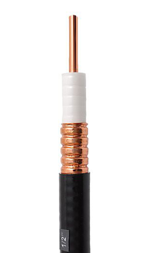 1/2" RF Coaxial Cable Inner Conductor Copper Clad Aluminum Wire Annular Corrugated Copper Tube Coaxial Cable