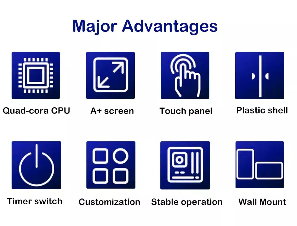 led screen video wall digital signage and displays wall mount led display interactive digital signage
