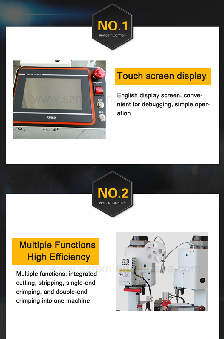 Versatile Copper Cable Wire Processing Machine Applicator for AWG16-AWG30 Wire Range