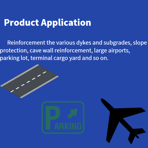 Market Base Reinforcement Resilient PP Biaxial Geogrid Mesh for High Tensile Strength