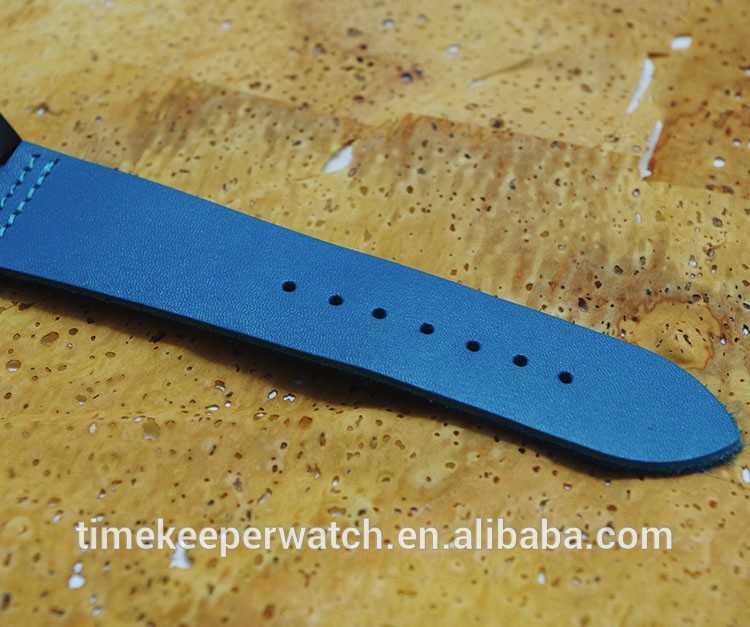 colorful wood watches , sky blue color fashion man watches , custom your own logo