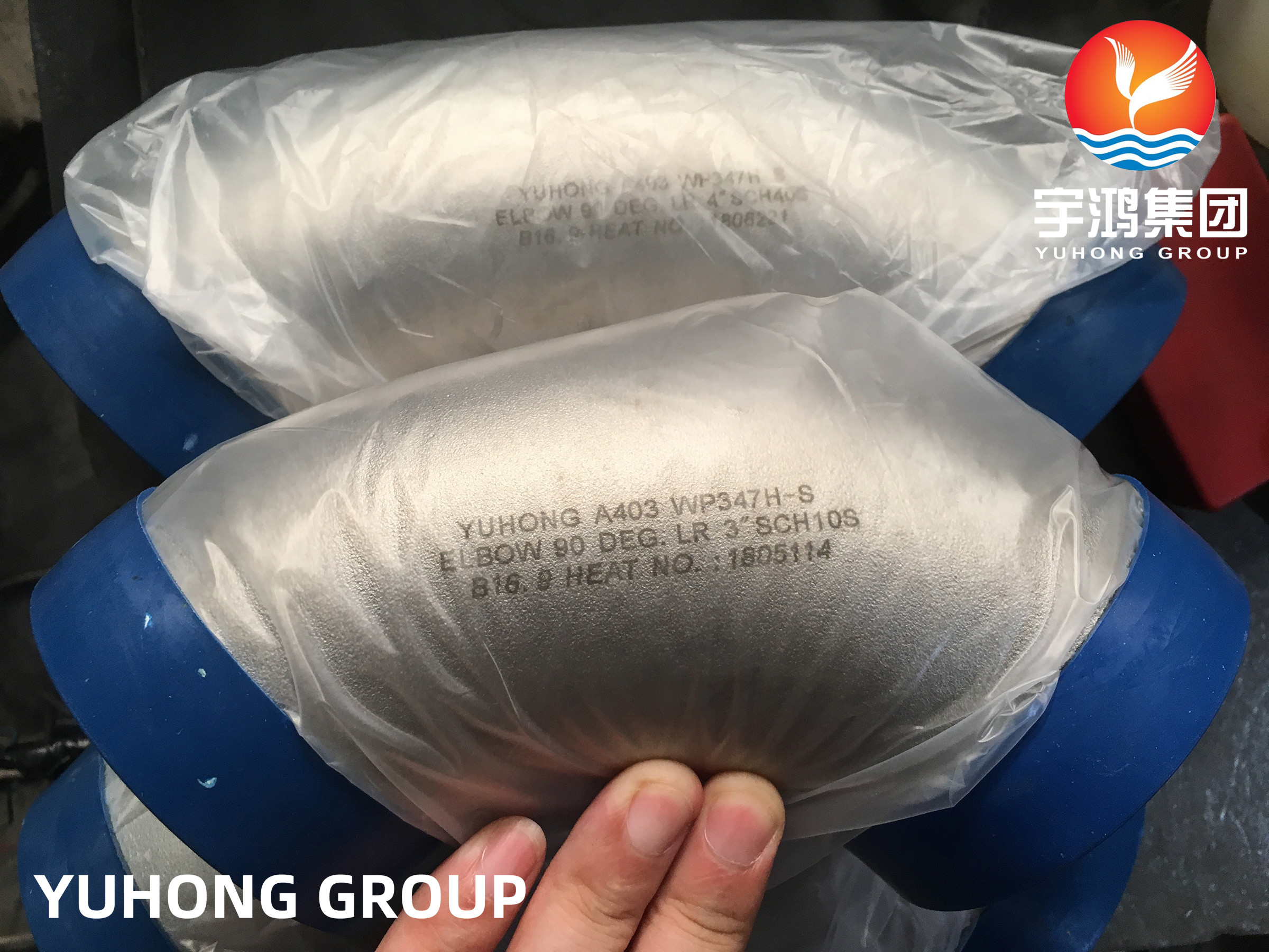 ASTM B366 C-276 Hastelloy Nickel Alloy Elbow 90 LR DN100 Butt Weld Pipe Fitting