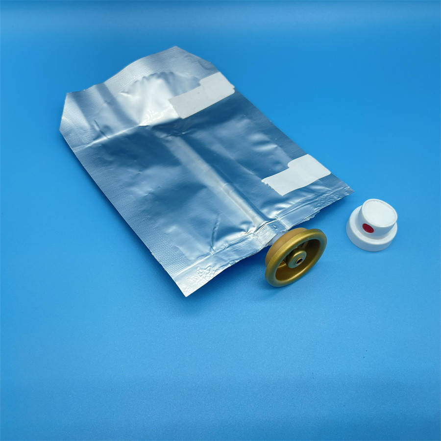Aluminum Aerosol Cans Male Aerosol Bag On Valve Precision Dispensing System For Consumer Products