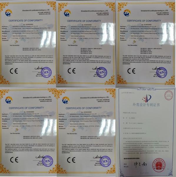 certificates of stainless steel portable air cooler