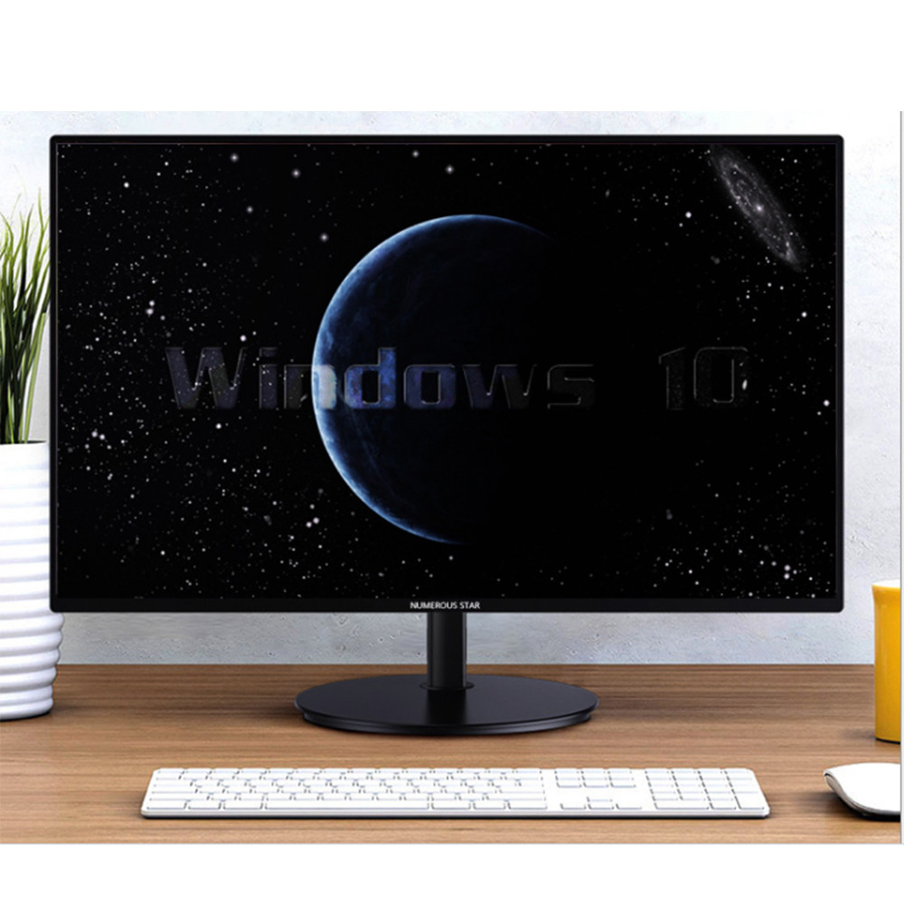 Office Use 250cd/M2 24 Inch Touch Screen Monitor / AC220v Touch Screen Billing Computer