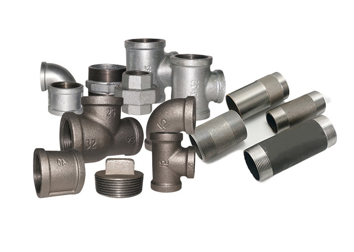 Water Supply Malleable Iron Pipe Fittings Galvanized Sanitary Pipe Fittings