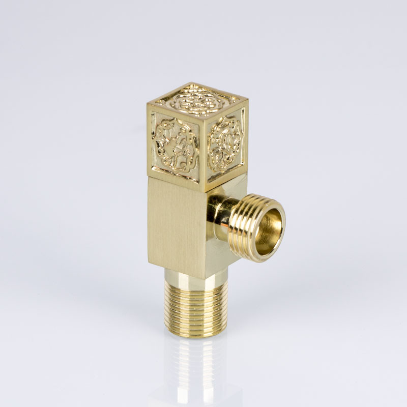 1/2 Inch Toilet Triangle 209B 150g Brass Angle Valve