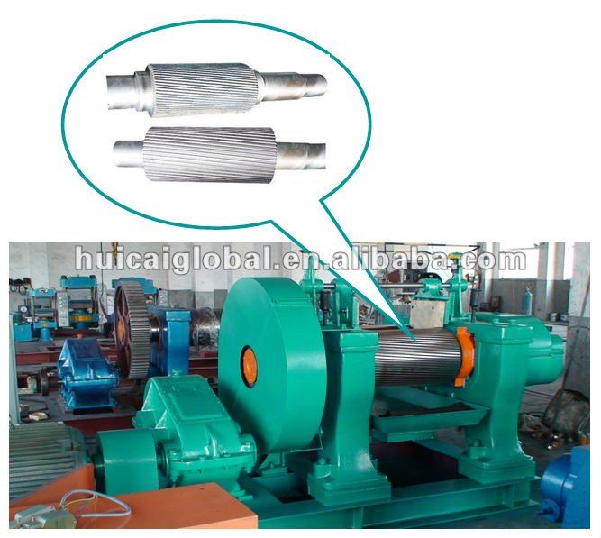 Good Performance Rubber Calender Machine for High Scrap Tire Rubber Powder Production