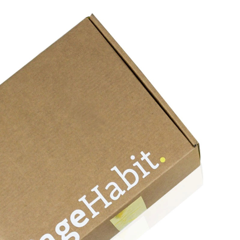 Custom Printing Matt Pack Flat Diecut Folding Corrugated Personalised Packaging Shipping Boxes