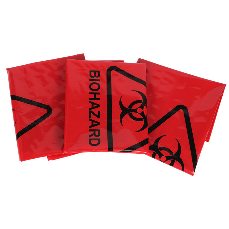 Hospital Autoclavable Biohazard Bag Disposable Medical Waste Plastic Bags