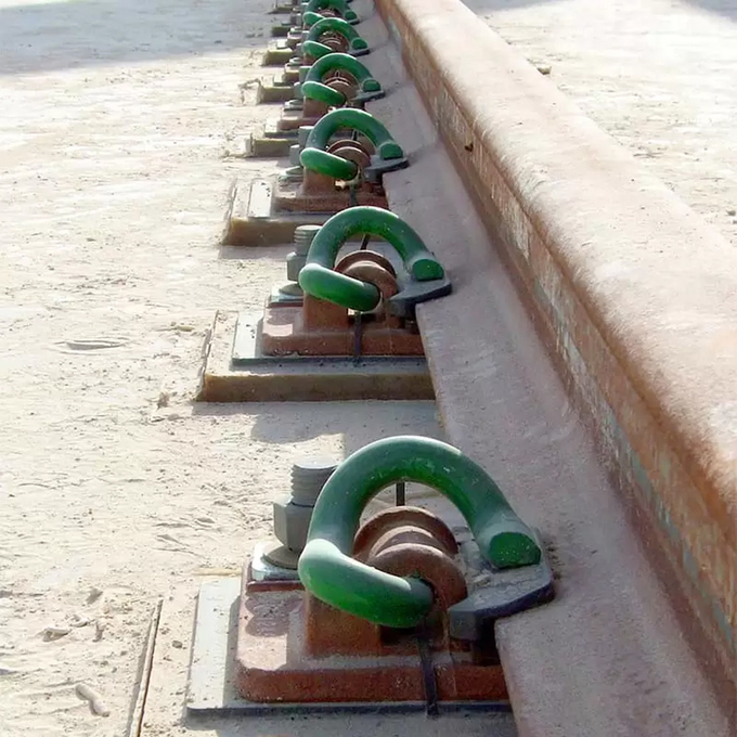 UIC Standard Forge Process Anti-corrosion PANDROL Clip for Rail Fixing