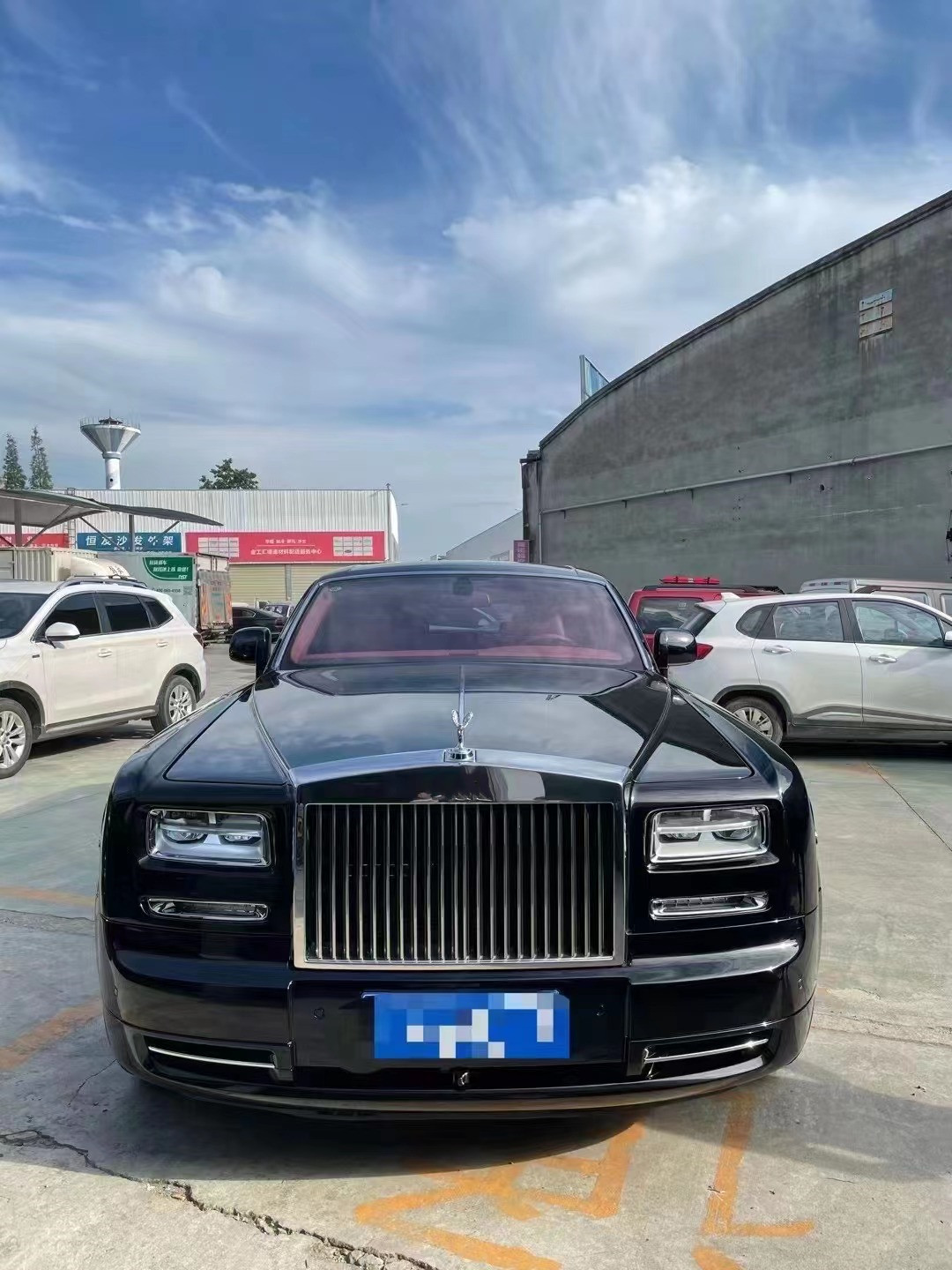 2004 - 2012 Car Body Kits Resin Fibre Rolls Royce Phantom Widebody 2013 Model