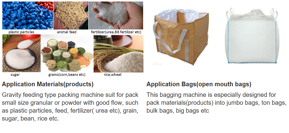 2000kg Jumbo Bag Limestone Putty Talc Powder Filling Machine