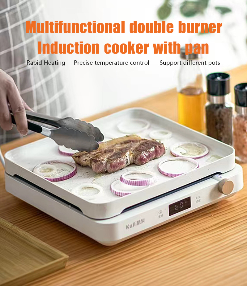Single Burner Induction Cooker 2200W Perfect for Home Hotel and Restaurant Cookwares