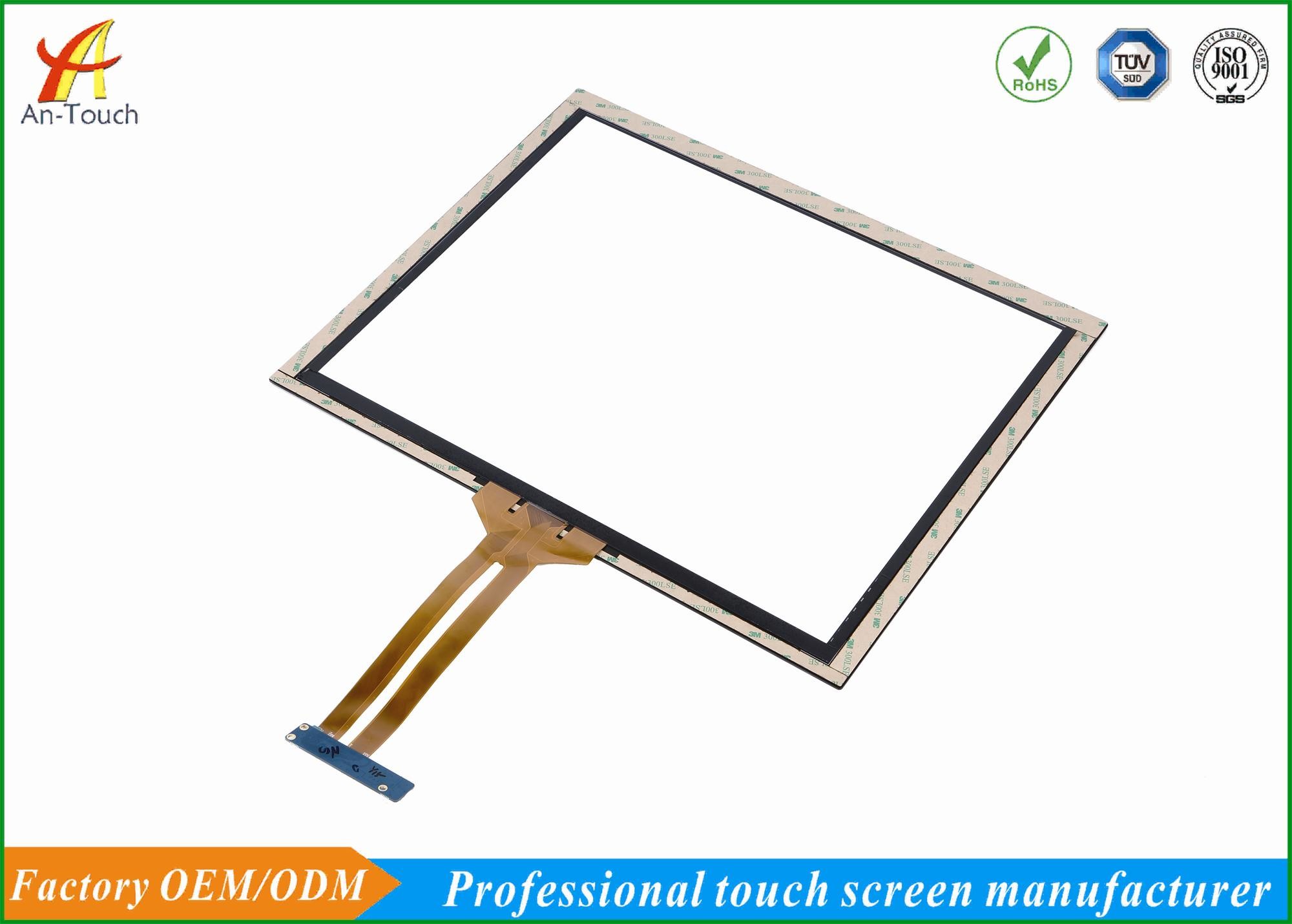 Fast Response Transparent Touch Panel , 19 Inch Touch Screen For Vending Machine