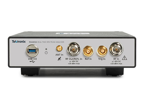 Tektronix RSA600 Series Real Time Spectrum Analyzers RSA600 9 kHz to 3.0/7.5 GHz Spectrum Analyzers RSA600