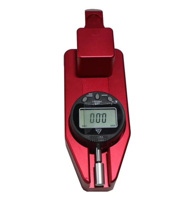 Anodized Aluminum Alloy Road Marking Thickness Gauge With Digital Display