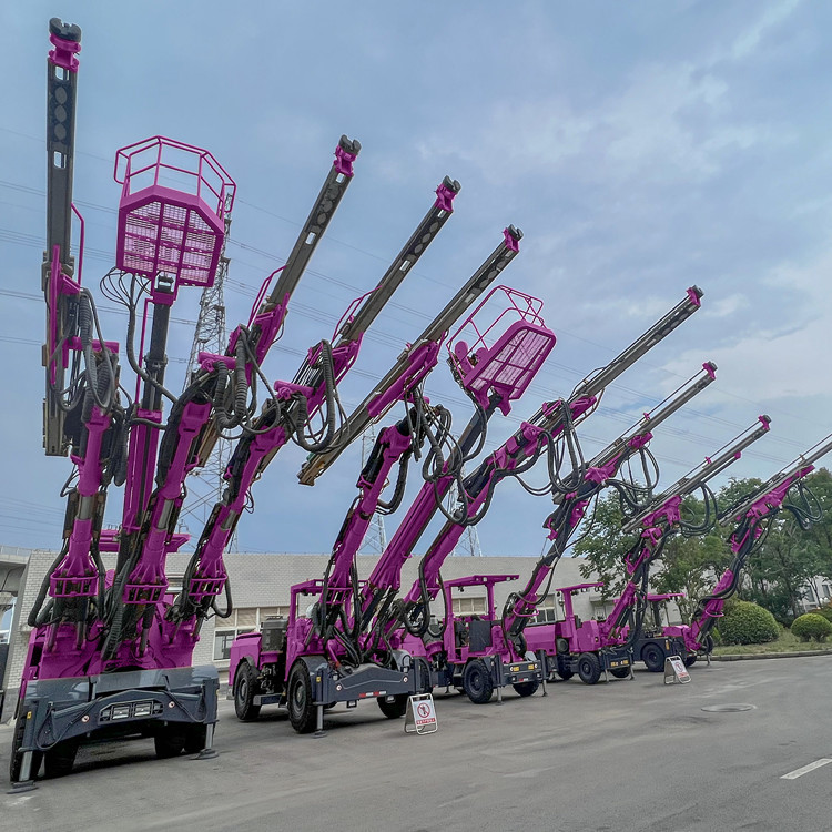 Underground Rock Drilling Rig Construction Machine Hydraulic Tunnel Jumbo Drill Rig