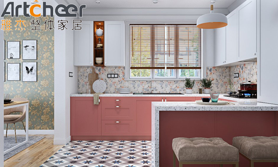 High End Knock Down Design Pink Kitchen Cabinets Discontinued Typed Base Cabinets