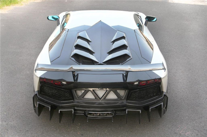 For Lamborghini LP700 Carbon Fiber Body Kit LP700 Upgraded DMC Style Carbon Fiber Front and Rear Bumper Body Kit