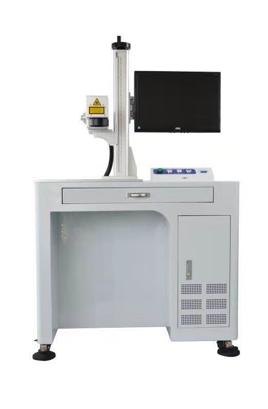 SWANSOFT 2 years warranty 20w 30w option keychain making machine fiber laser marking machine for sale