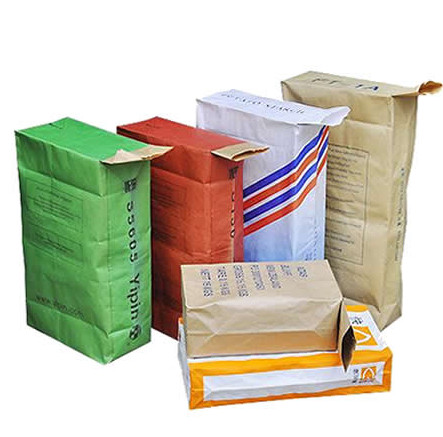 75cm PP Laminated Kraft Paper Bag 200cm Woven Sacks 25KG