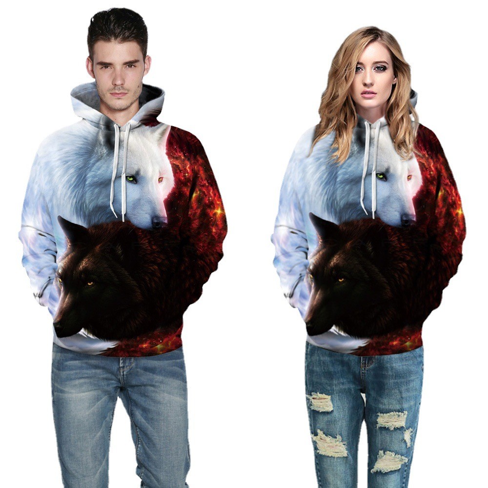 Adjustable Hood 3d Sublimation Printing Hoodie For Men Anti Pilling