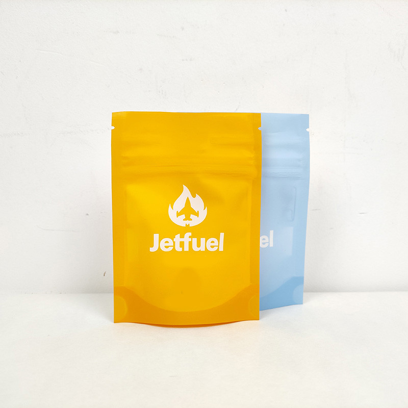 Factory Supply Stand Up Pouch With ziplockk Aluminum Foil Cannbis Coffee beans food packing Bag