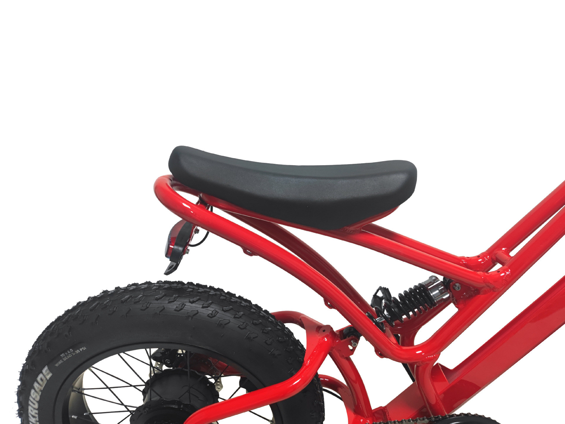 Mechanical Disc Brake Electric Bike 48v 500w Motor Ebike 2 Wheel 20 Inch Fat Tire