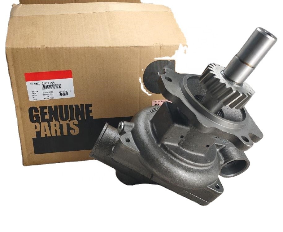 450-7 Excavator Water Pump , 4972853 Long Axis Diesel Engine Water Pump