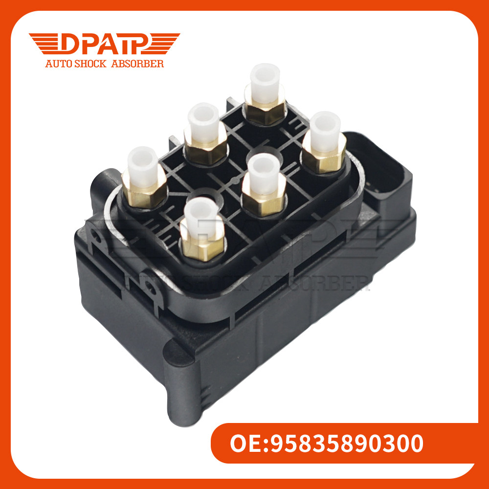 Air Suspension Compressor Solenoid Valve Block 95835890300 for Audi Q7/Cayenne/Touareg