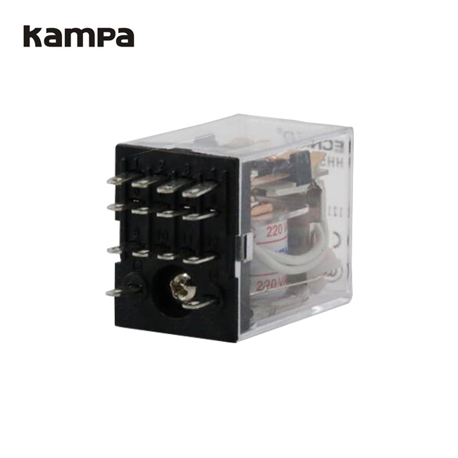 KAMPA MY4NJ HH54P LED Intermediate small size Power Relay relais DC12V DC24V AC220V