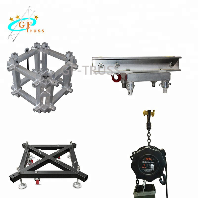 Exhibition lighting Line Array Aluminum Spigot Truss 520*760mm
