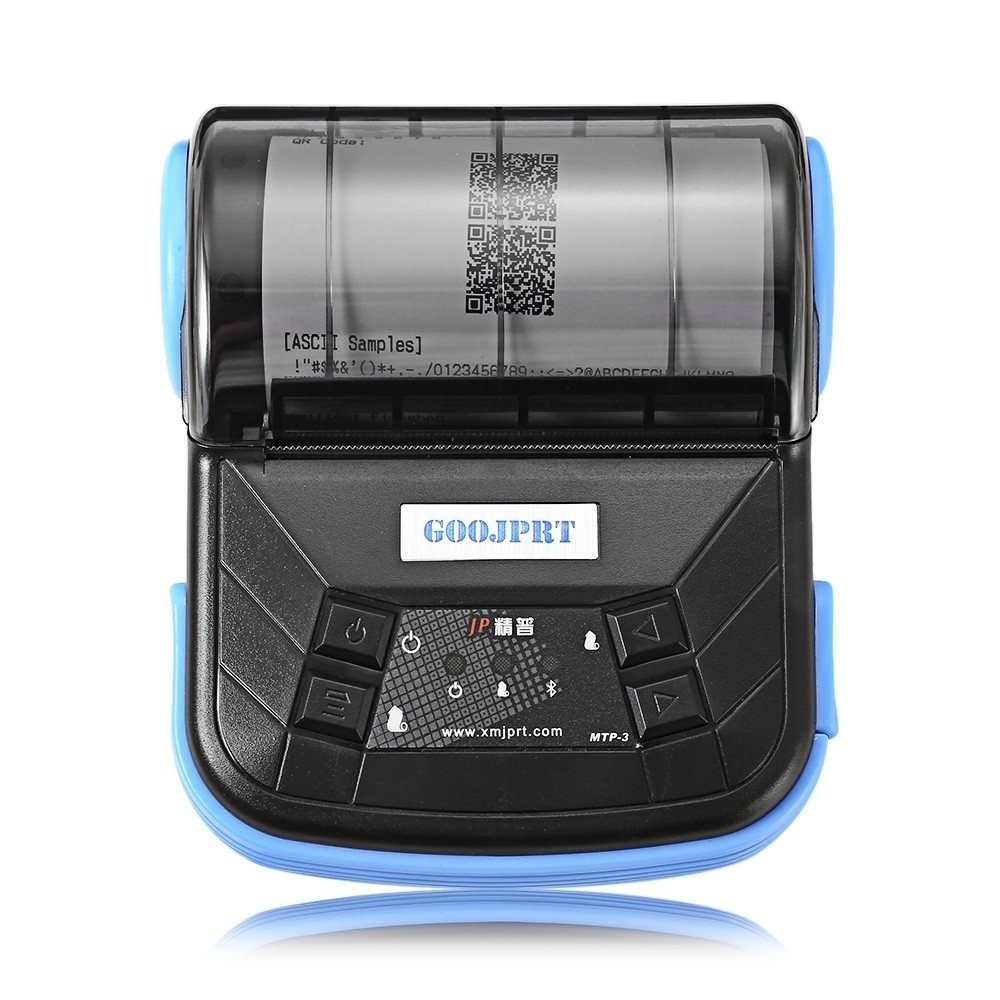 Mini Receipt Compact Wireless Printer Easy Paper Structure For Supermarket