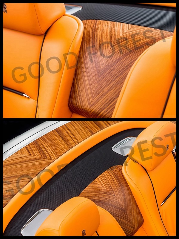 Decoration Zebra Natural Wood Veneer Quarter Cut Fancy Plywood