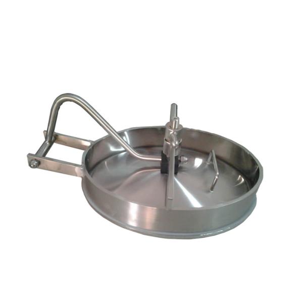 Sanitary Stainless Steel Manhole Cover SS304 SS316L Non - Pressure Circular