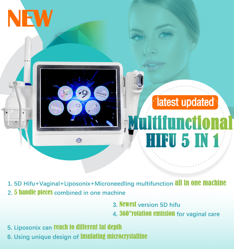 Skin Tightening HIFU Slimming Machine Professional 9D For Face Body